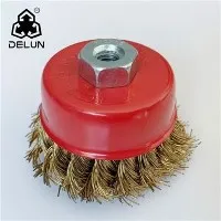 แผ่นแปรงลวดเหล็กบิด