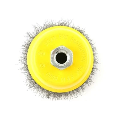5inch Crimped Steel Wire Wheel Cup Brush